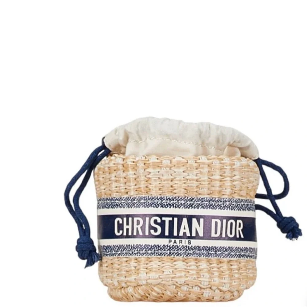Dior Mini straw cross body purse - Picture 4 of 6